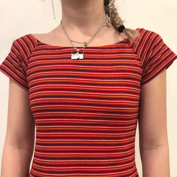 Striped T Shirt - Picture 1 of 5